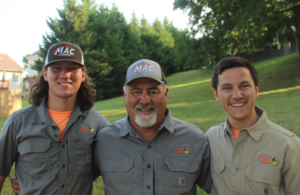 Eli, Bruce and Nick McGaha of Mac Plumbing, Heating & Air of Clarksville, TN